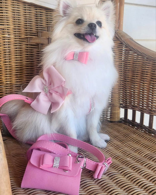 Diamanté Pretty in Pink Waste Bag Carrier