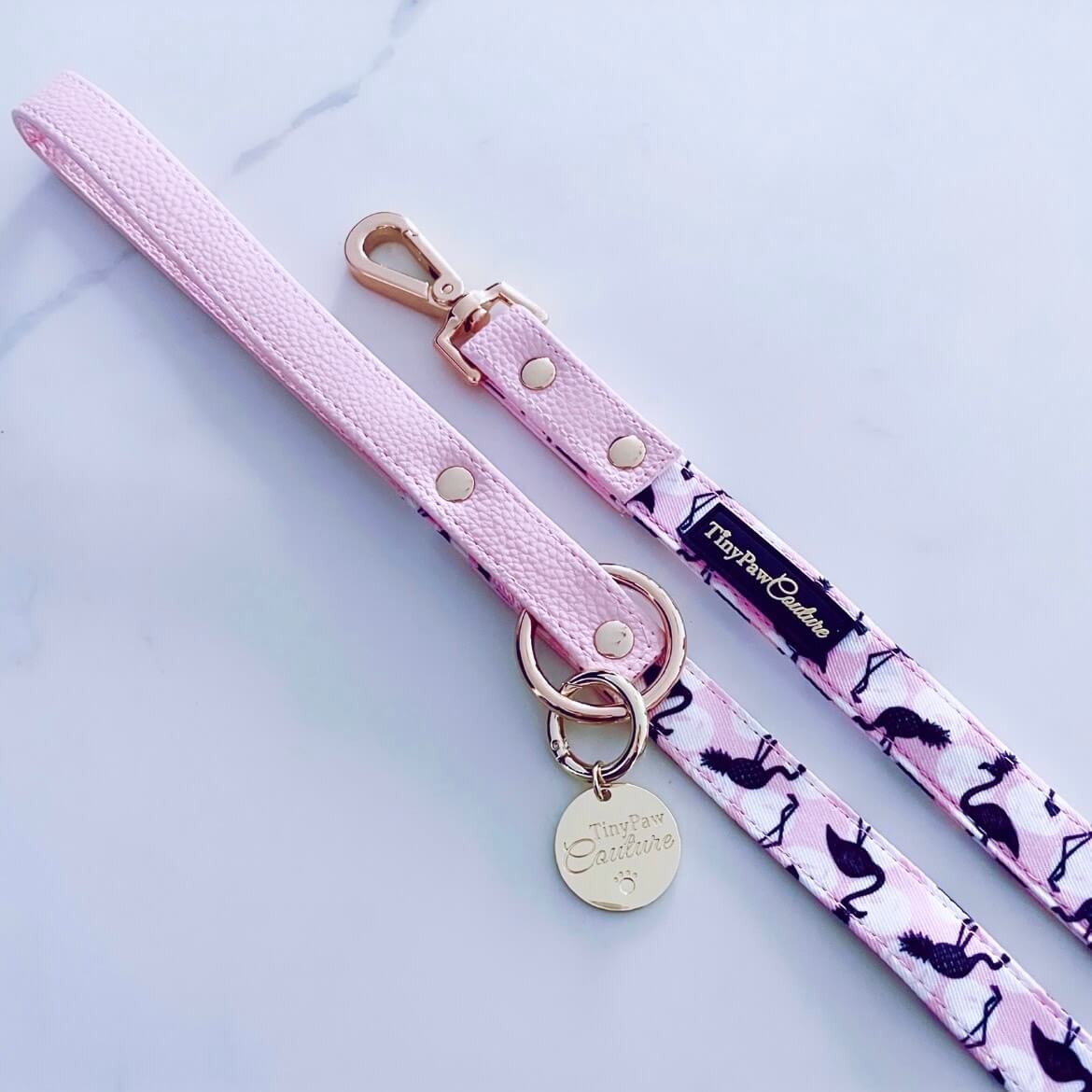 Little Luxe Flamingos Lead
