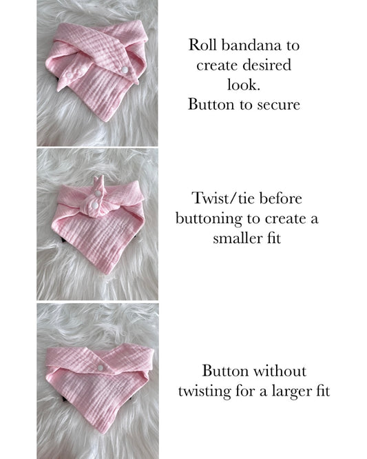 Arden Deluxe Bandana Pink