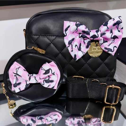 Tiny Paw Mum Bag Flamingos
