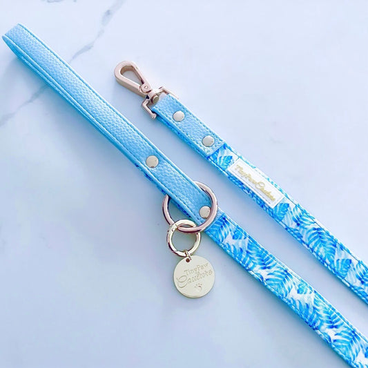 Little Luxe Blue Leaf Lead