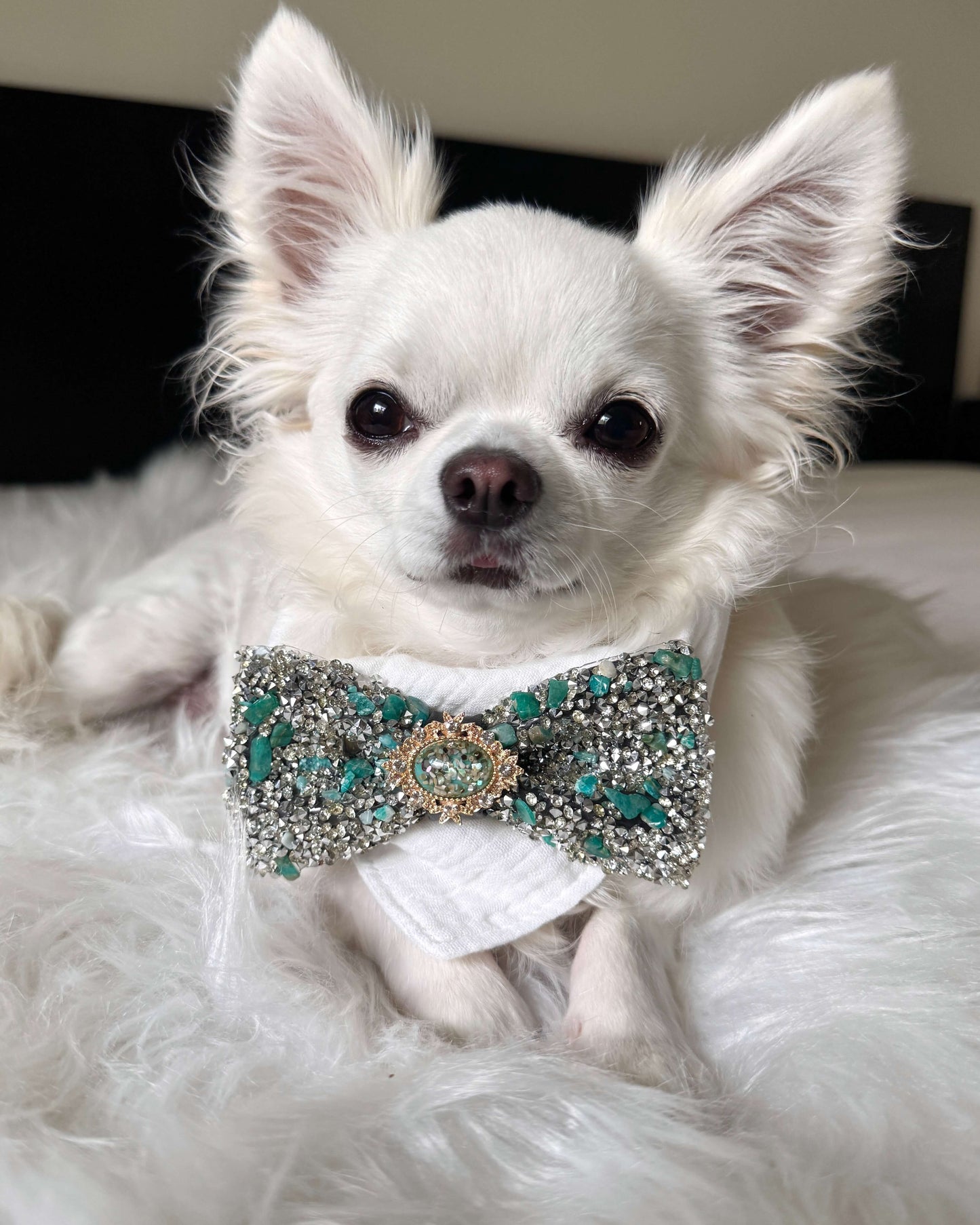 Finley Deluxe Bandana White