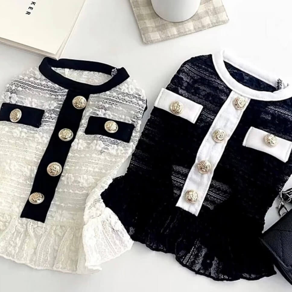 Gabriella Luxe Lace Dress White