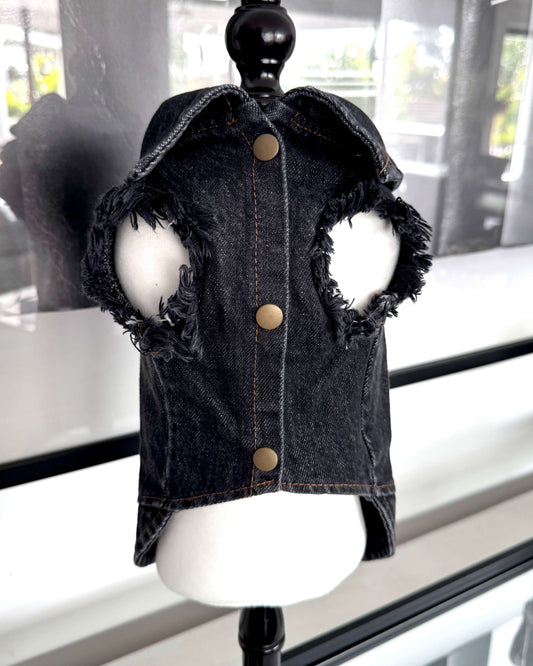 TPC Signature Ripped Denim Vest