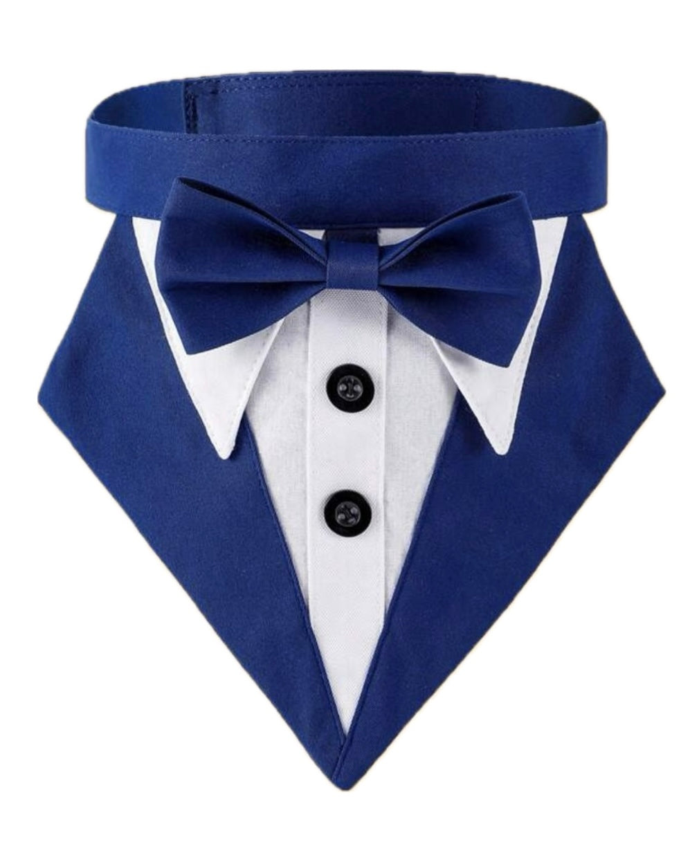 Tuxedo Necktie Blue