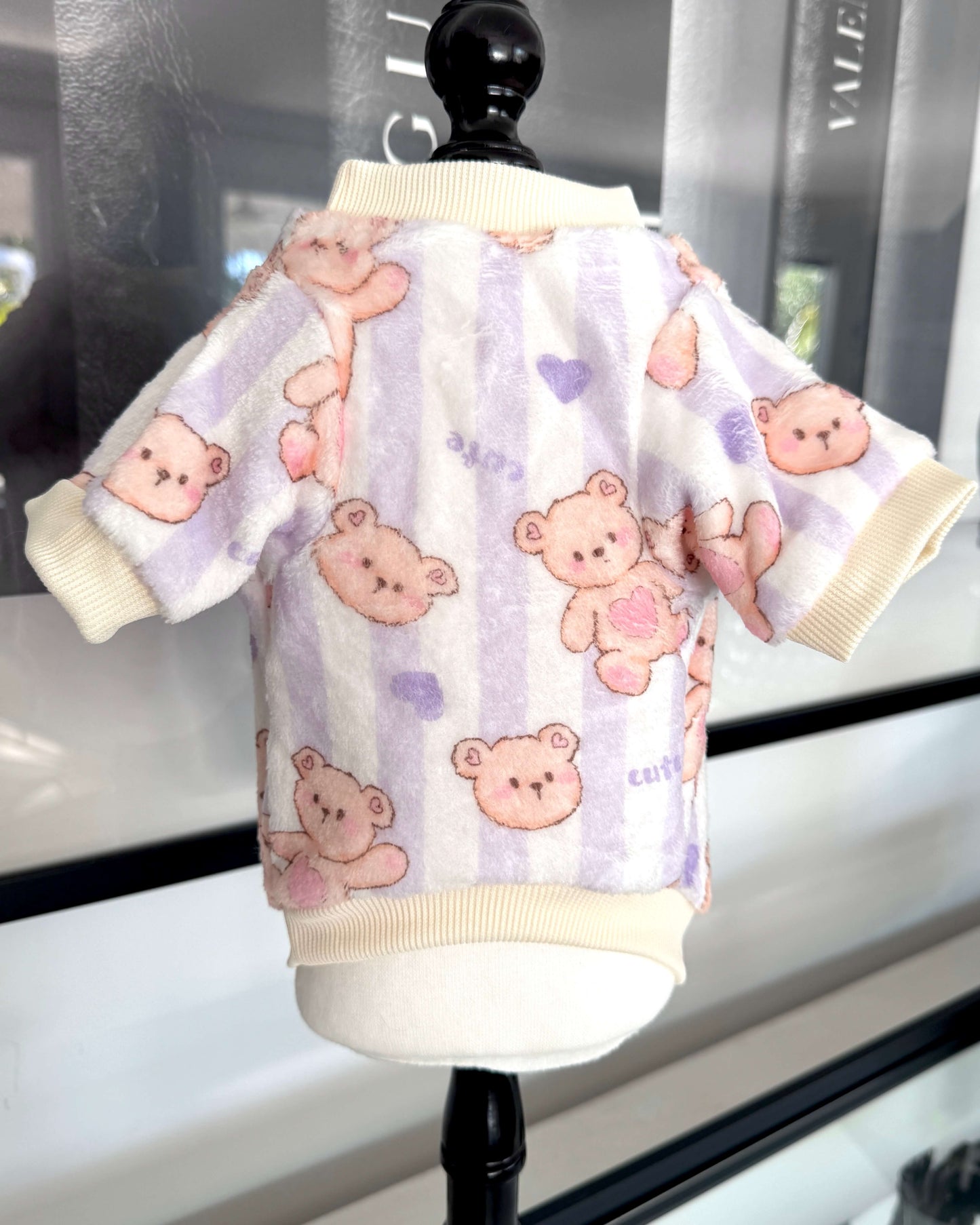 Purple Bear Snuggle Jumper
