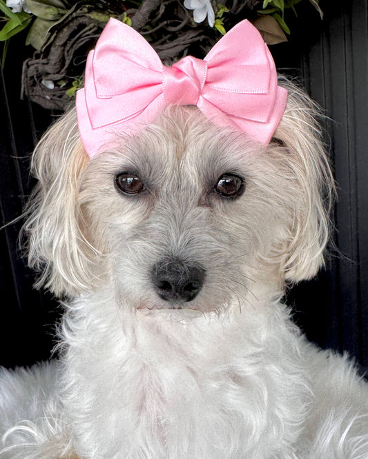 Pink Elegance Hair Bow