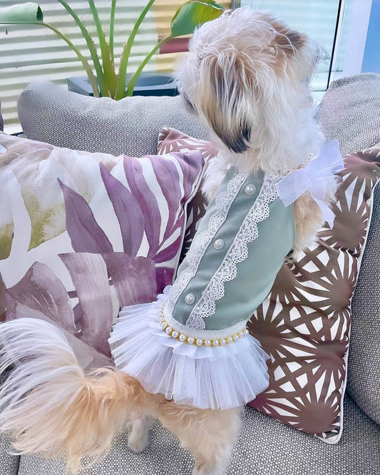 Sophia Luxe Dress Green