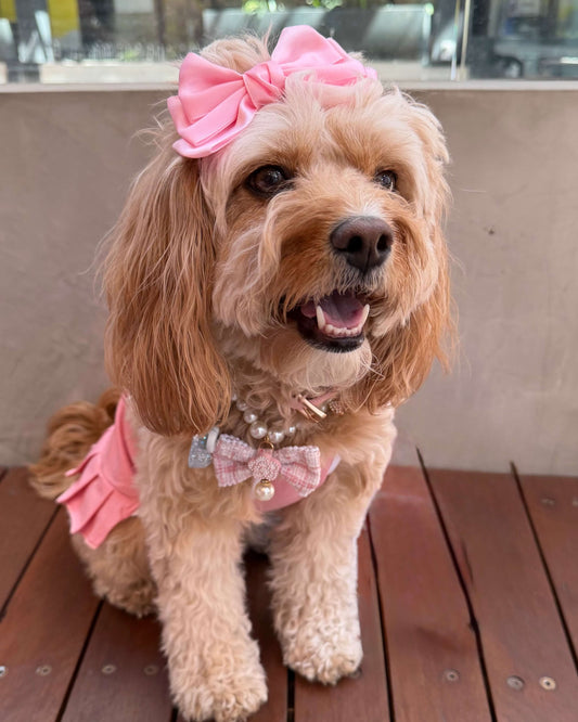 Pink Elegance Hair Bow