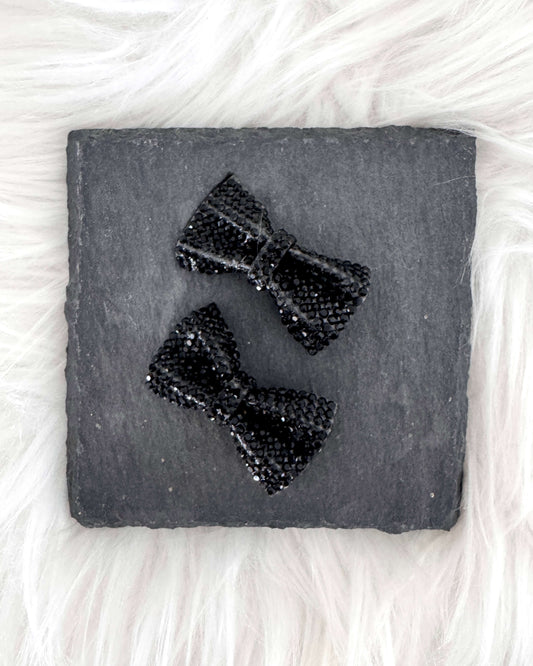 Dazzling Mini Bows Black