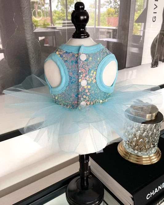 Blue Sequin Tutu