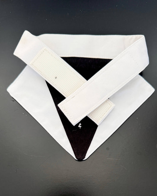 Tuxedo Necktie White