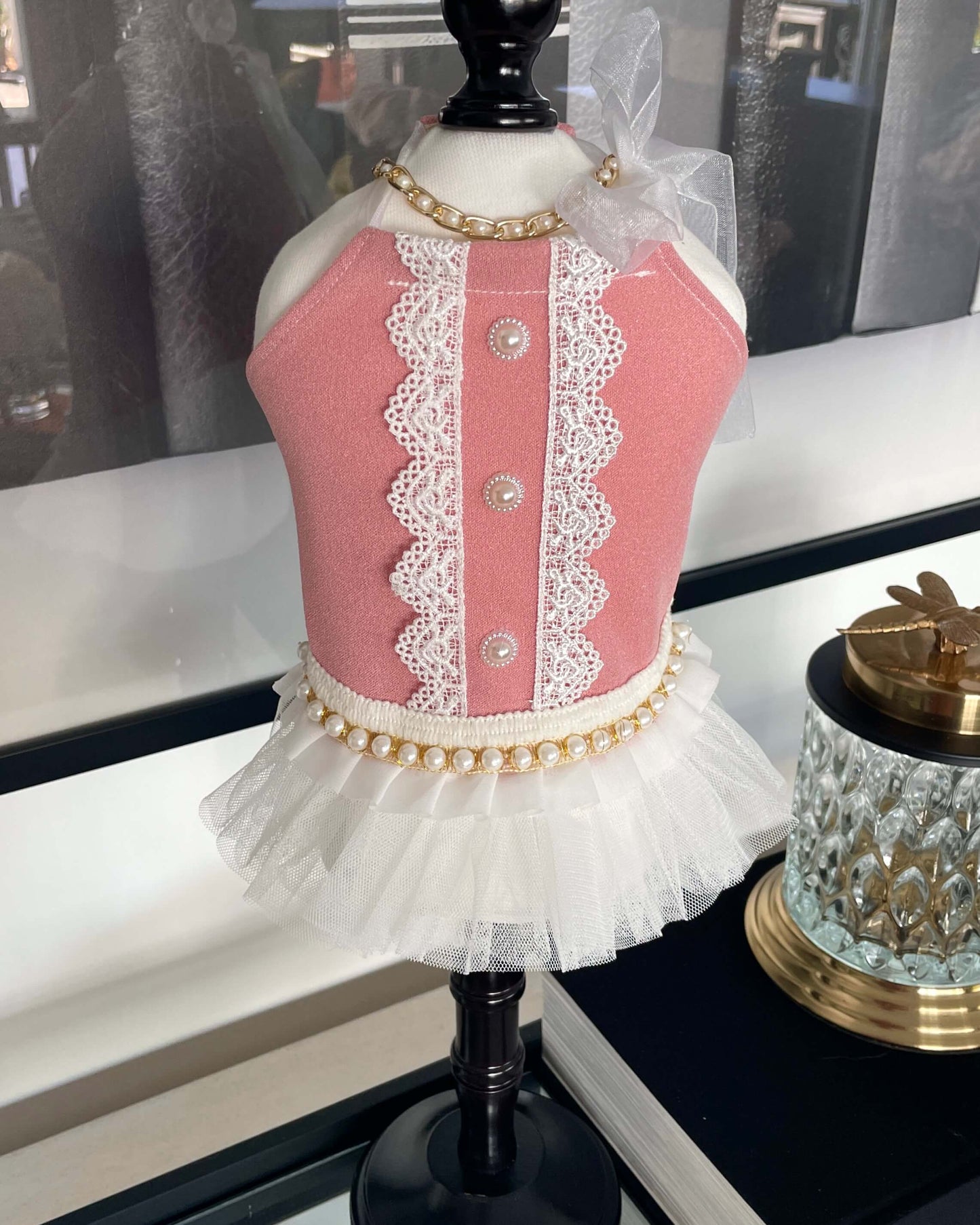 Sophia Luxe Dress Pink