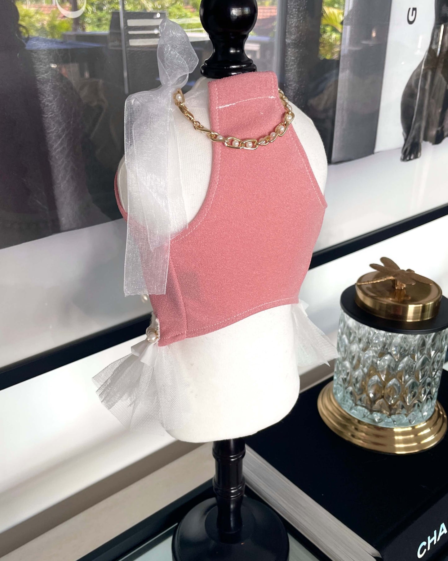 Sophia Luxe Dress Pink