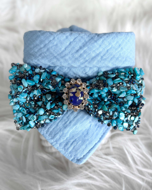 Waverly Deluxe Bandana Blue