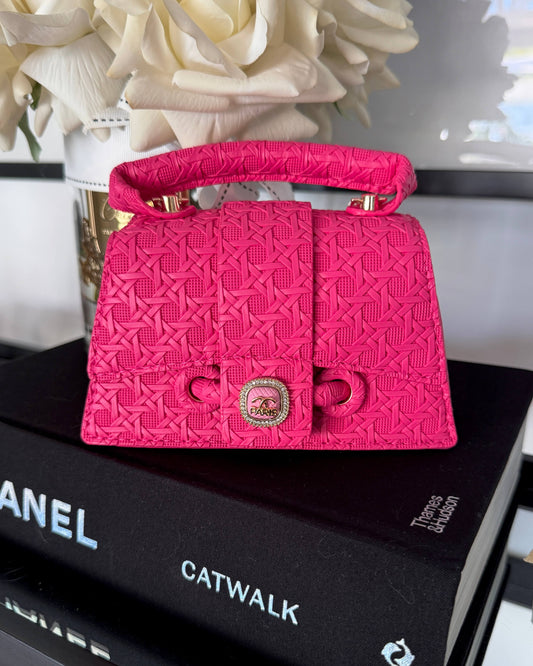 Tiny Paw Couture Mini Bag - Chewnel Petite Pink
