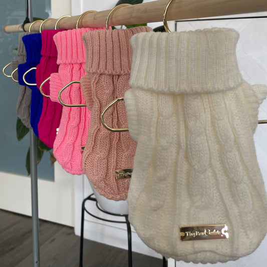 Teenie Tyler Knit Deep Navy Blue