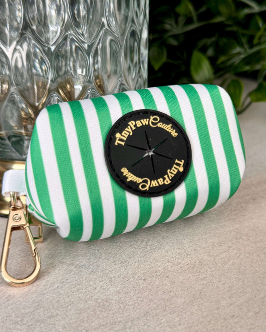 Wet'n'Wild Green Stripes Waste Bag Holder