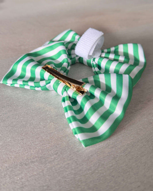 Wet'n'Wild Green Stripes Bow