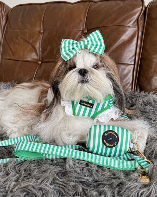 Wet'n'Wild Green Stripes Waste Bag Holder