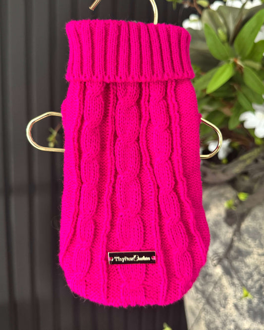 Teenie Tyler Knit Bright Pink