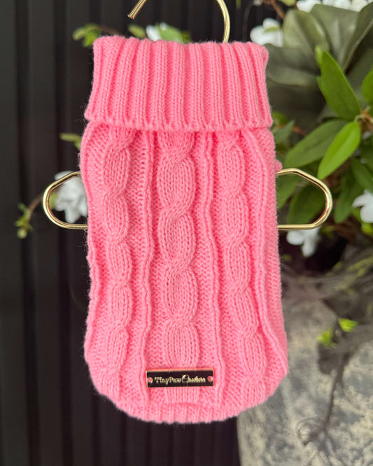 Teenie Tyler Knit Baby Pink