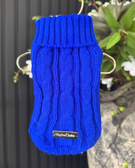 Teenie Tyler Knit Deep Navy Blue