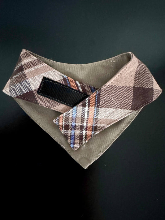The Hudson Plaid Necktie