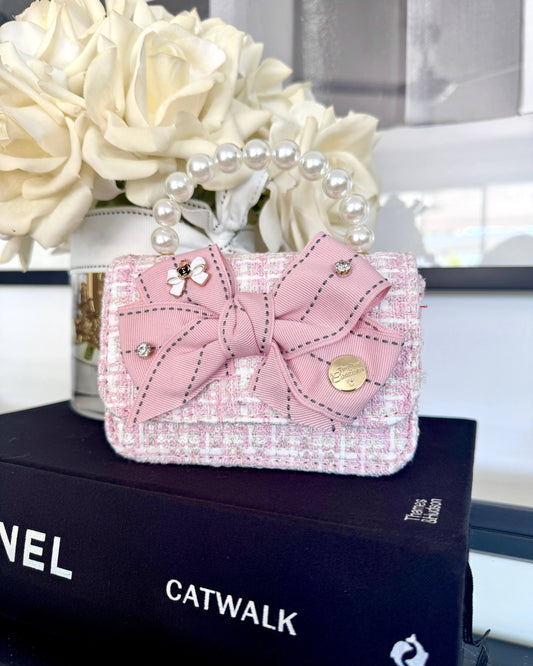 Tiny Paw Couture Mini Bag - Parisian Pup Chic