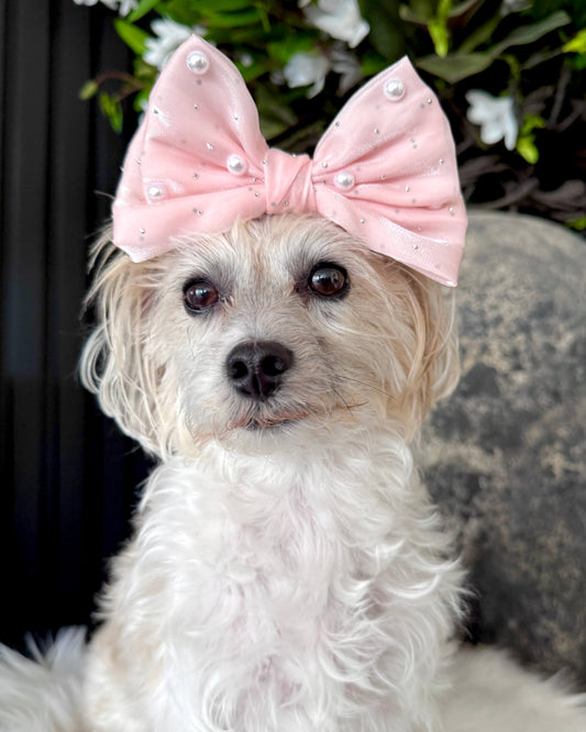 Blush Belle Hair Bow