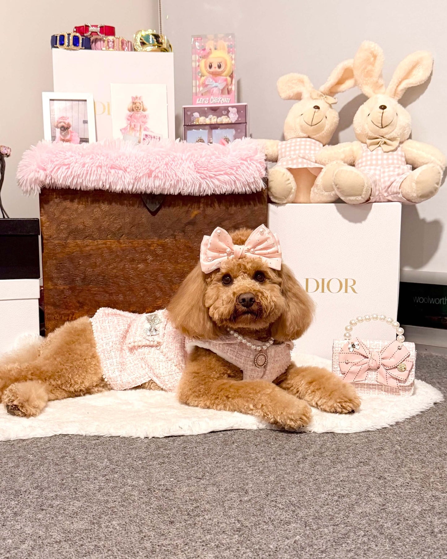 Blush Belle Hair Bow