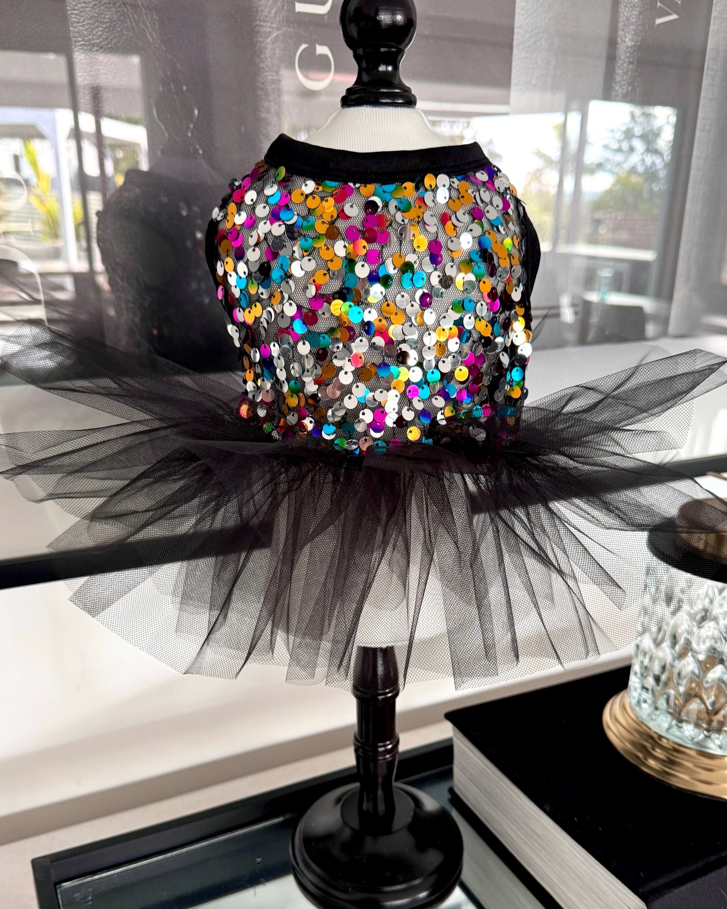 Black Funky Sequin Tutu