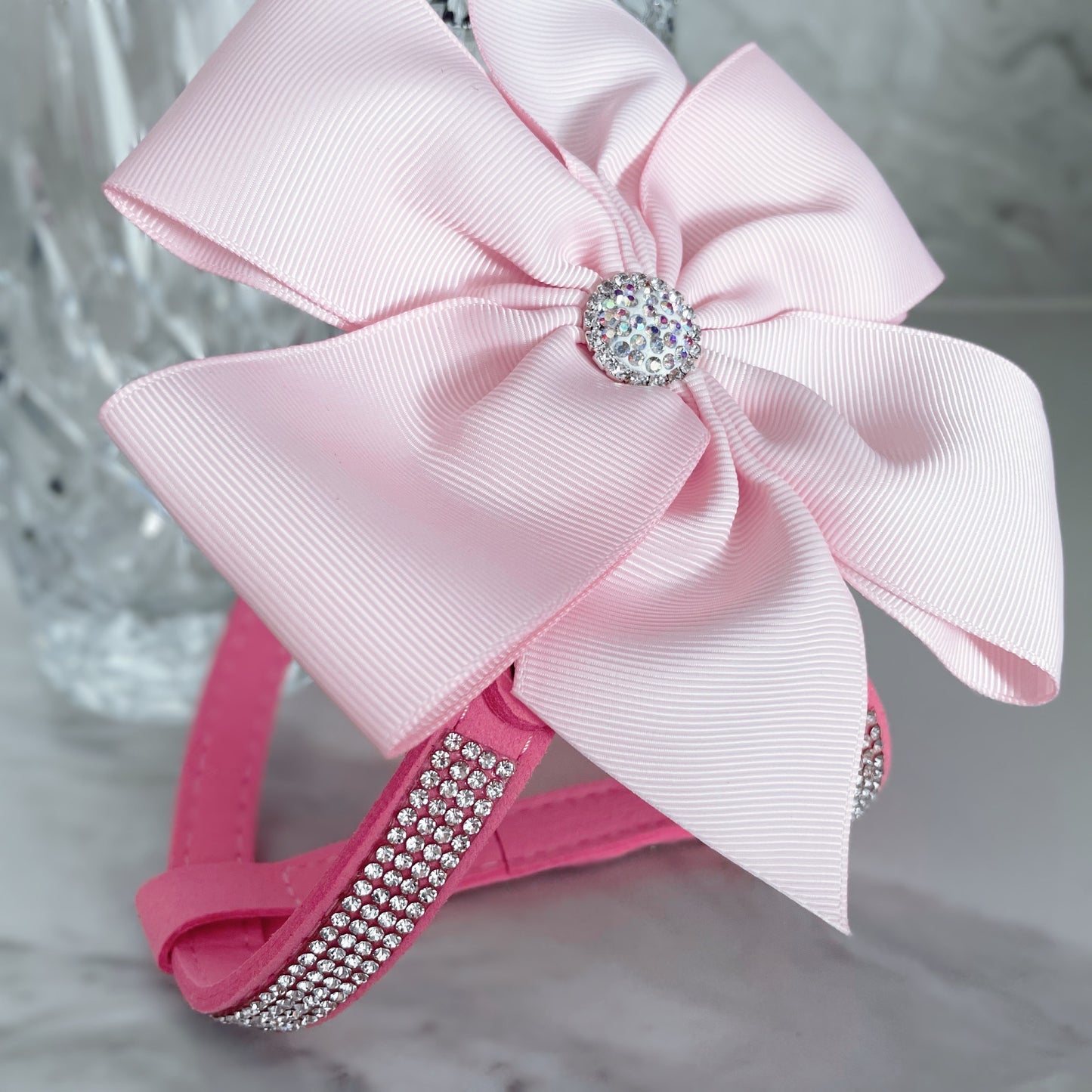 Diamante Pretty in Pink Harness