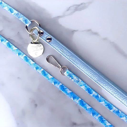 Little Luxe Lightweight Lead Blue Leaf