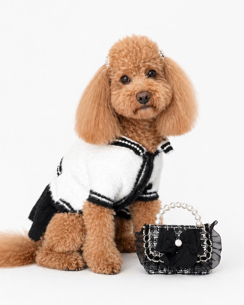 Tiny Paw Couture Mini Bag - Noir Belle Luxe