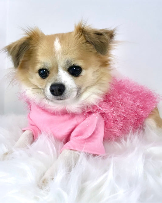 Sweet Floof Jumper Pink