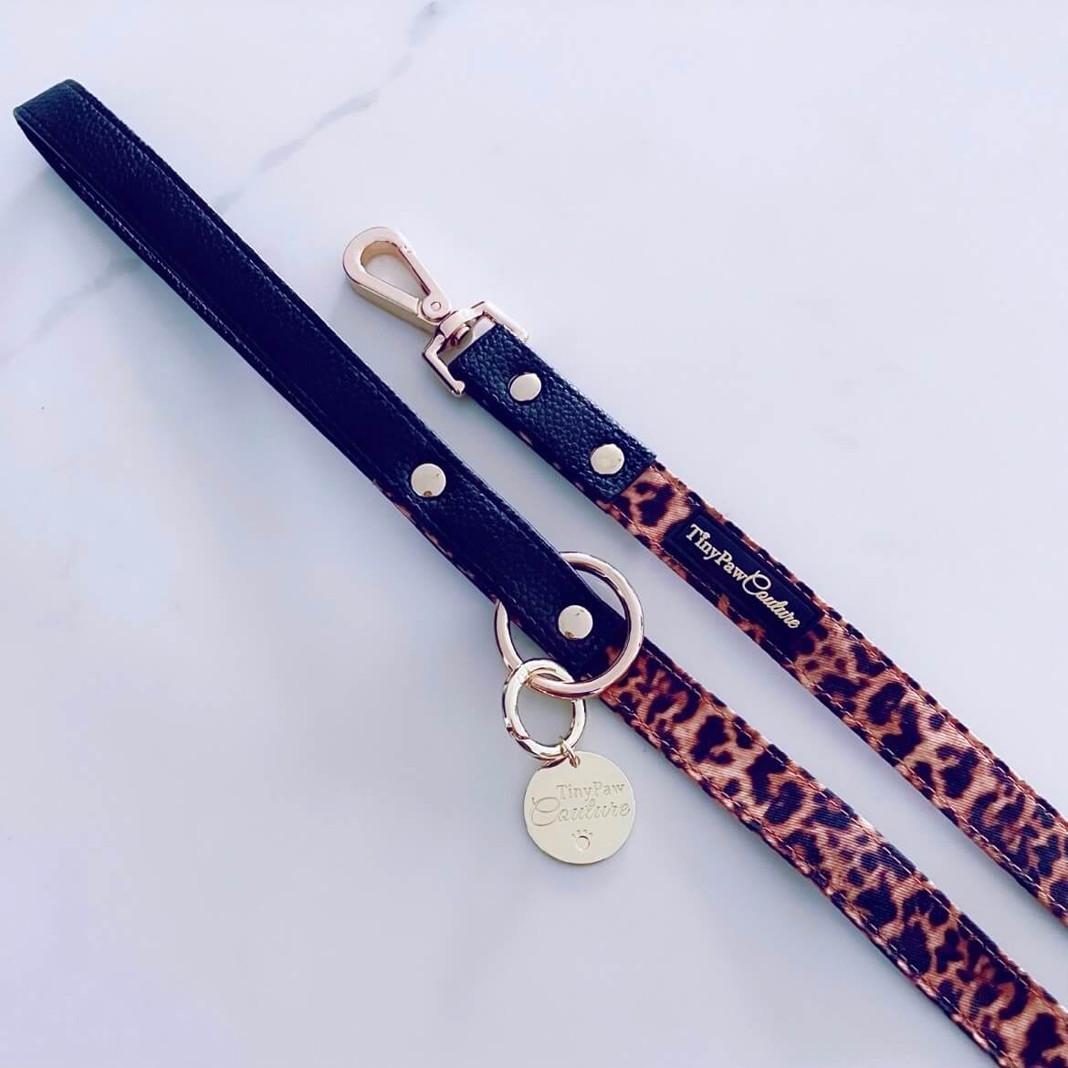 Little Luxe Leopard Lead – tinypawcouture