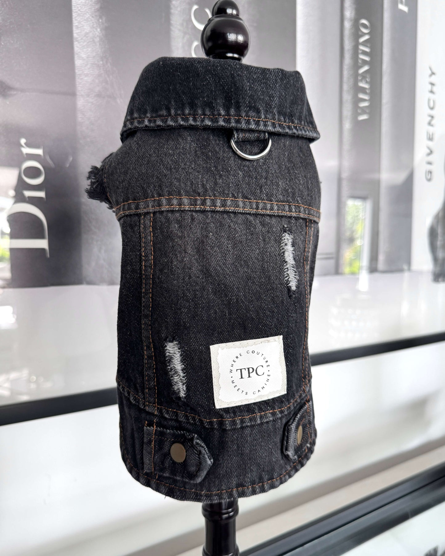 TPC Signature Ripped Denim Vest