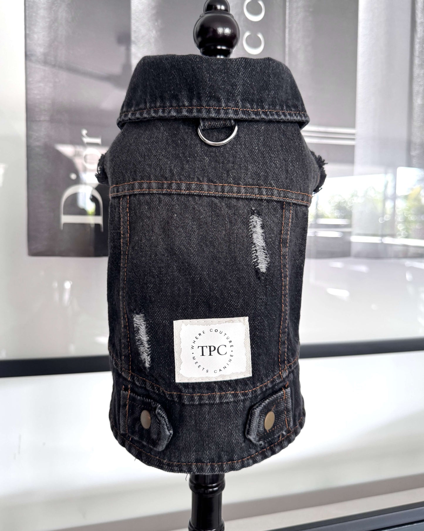 TPC Signature Ripped Denim Vest