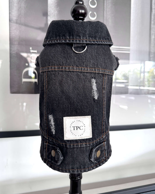 TPC Signature Ripped Denim Vest