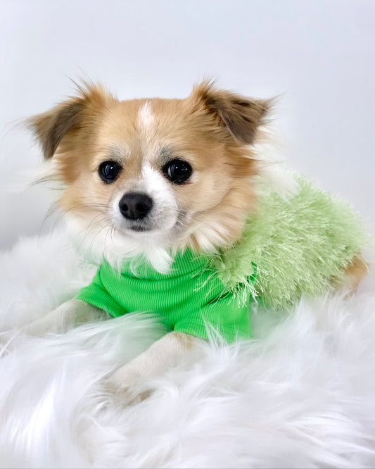 Sweet Floof Jumper Green