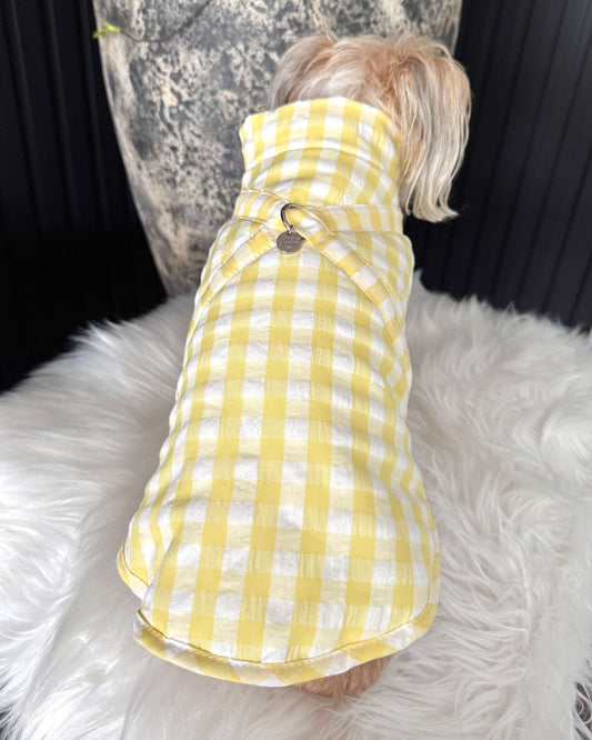 Marlow Macaron Winter Jacket- Lemon