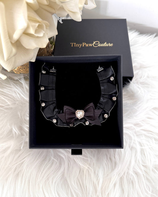 Belle Frill Necklace Noir