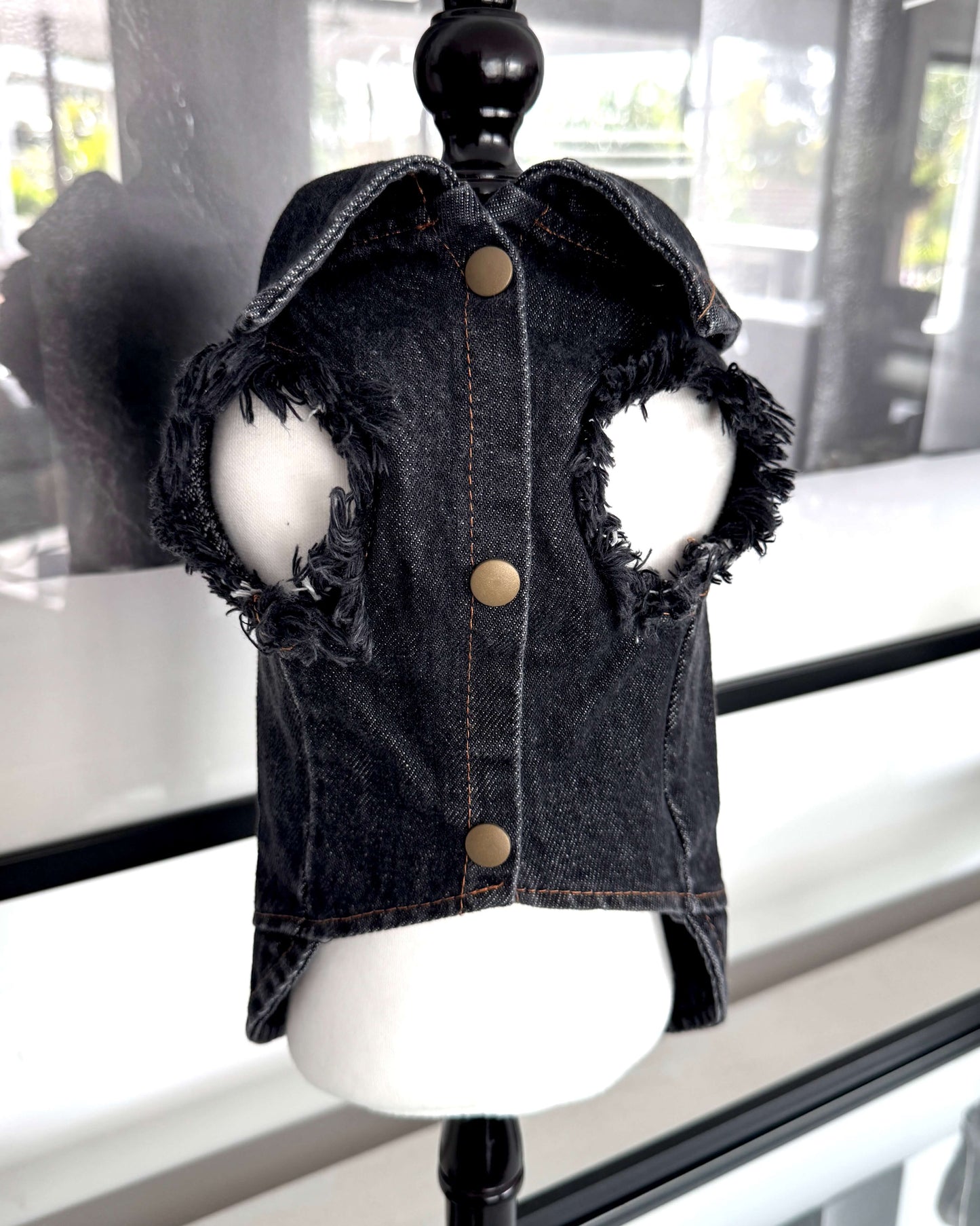 TPC Signature Ripped Denim Vest