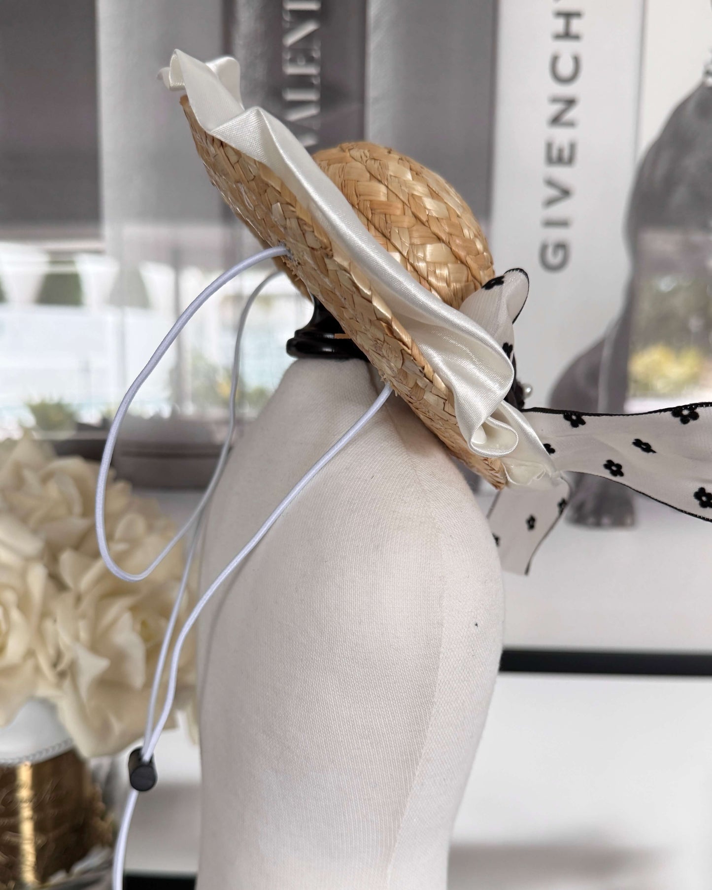 Little Lady Hat - flower bow