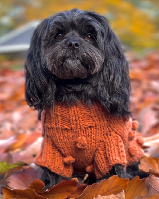 Pom Pom Knit Terracotta