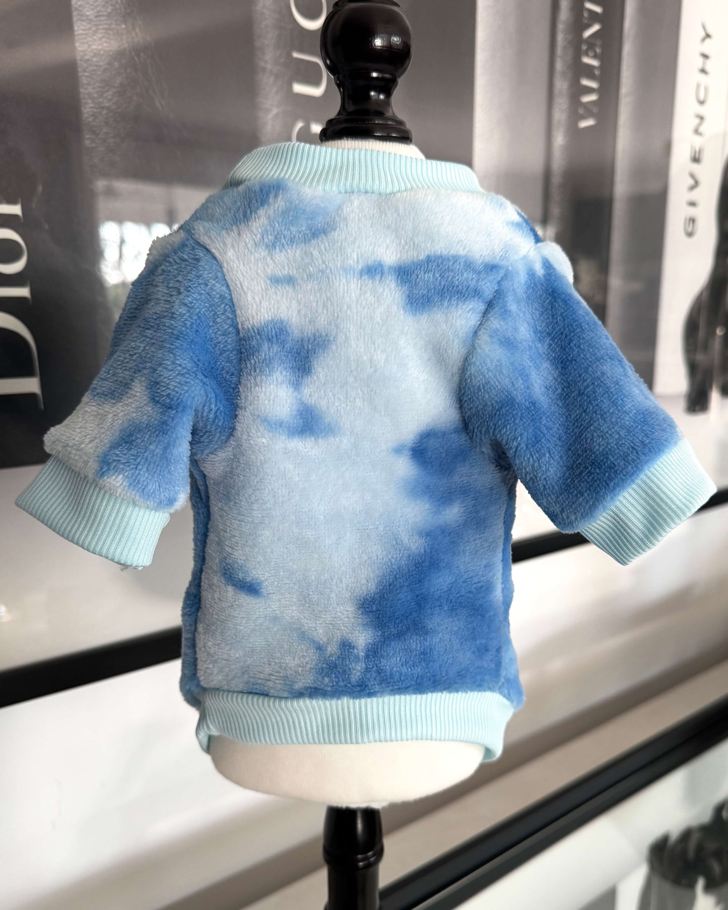 Blue Tie-Die Snuggle Jumper