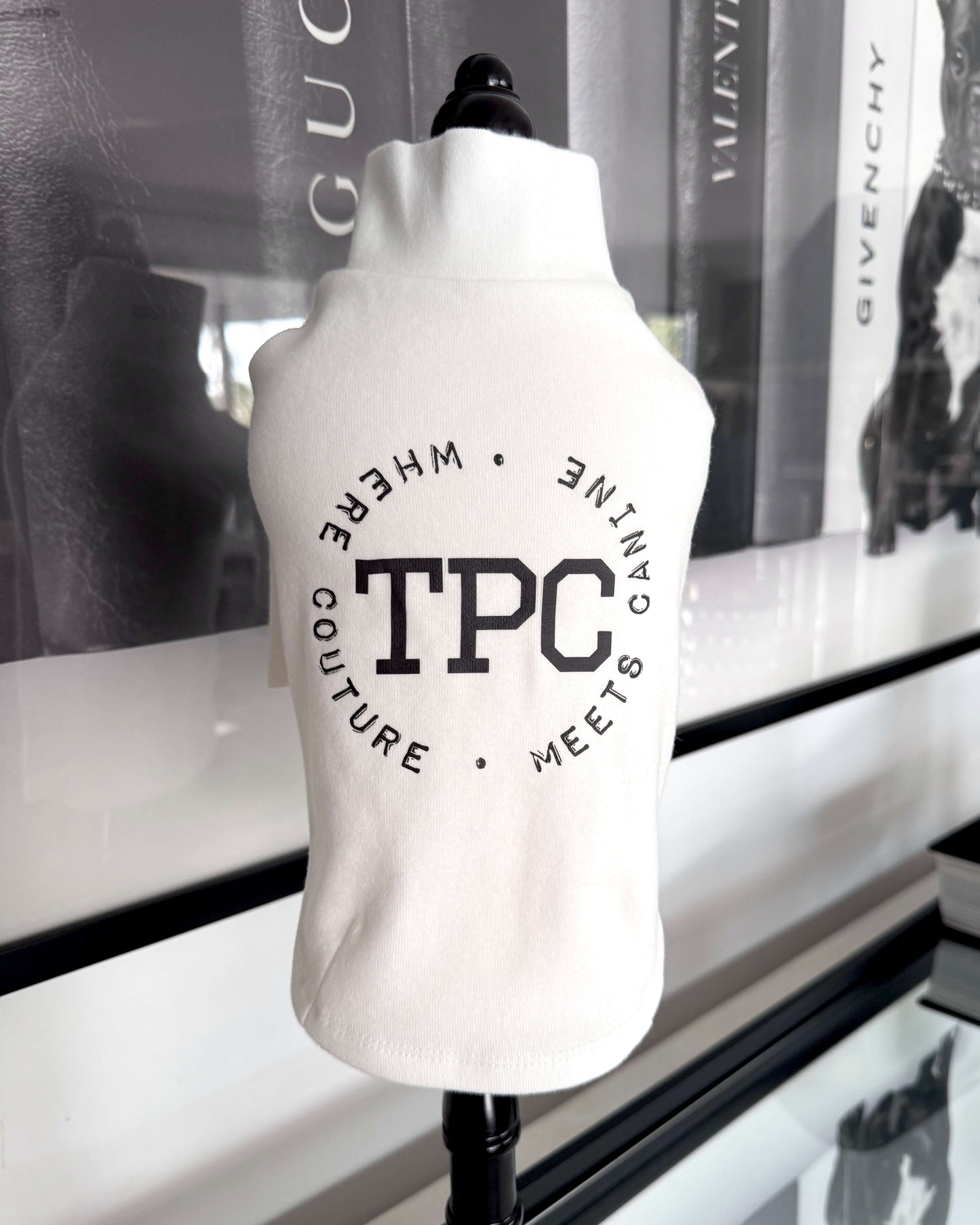 TPC Signature Long Sleeve Top White
