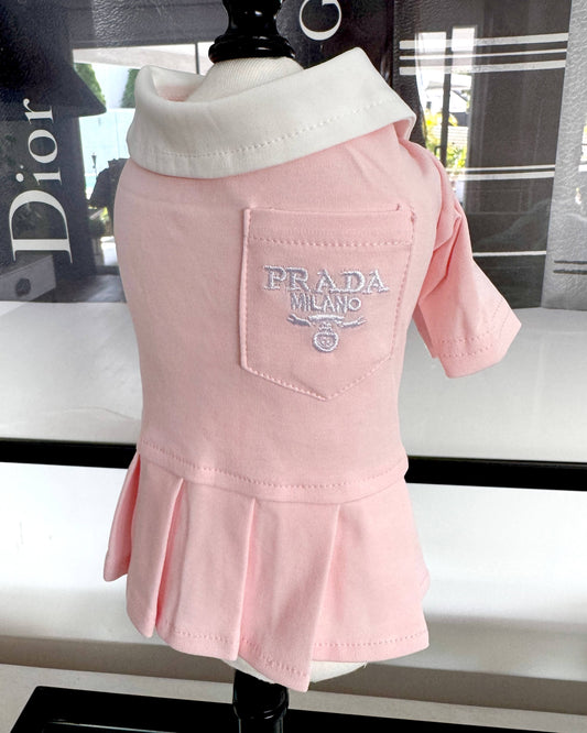 Pawda Polo Dress Pink