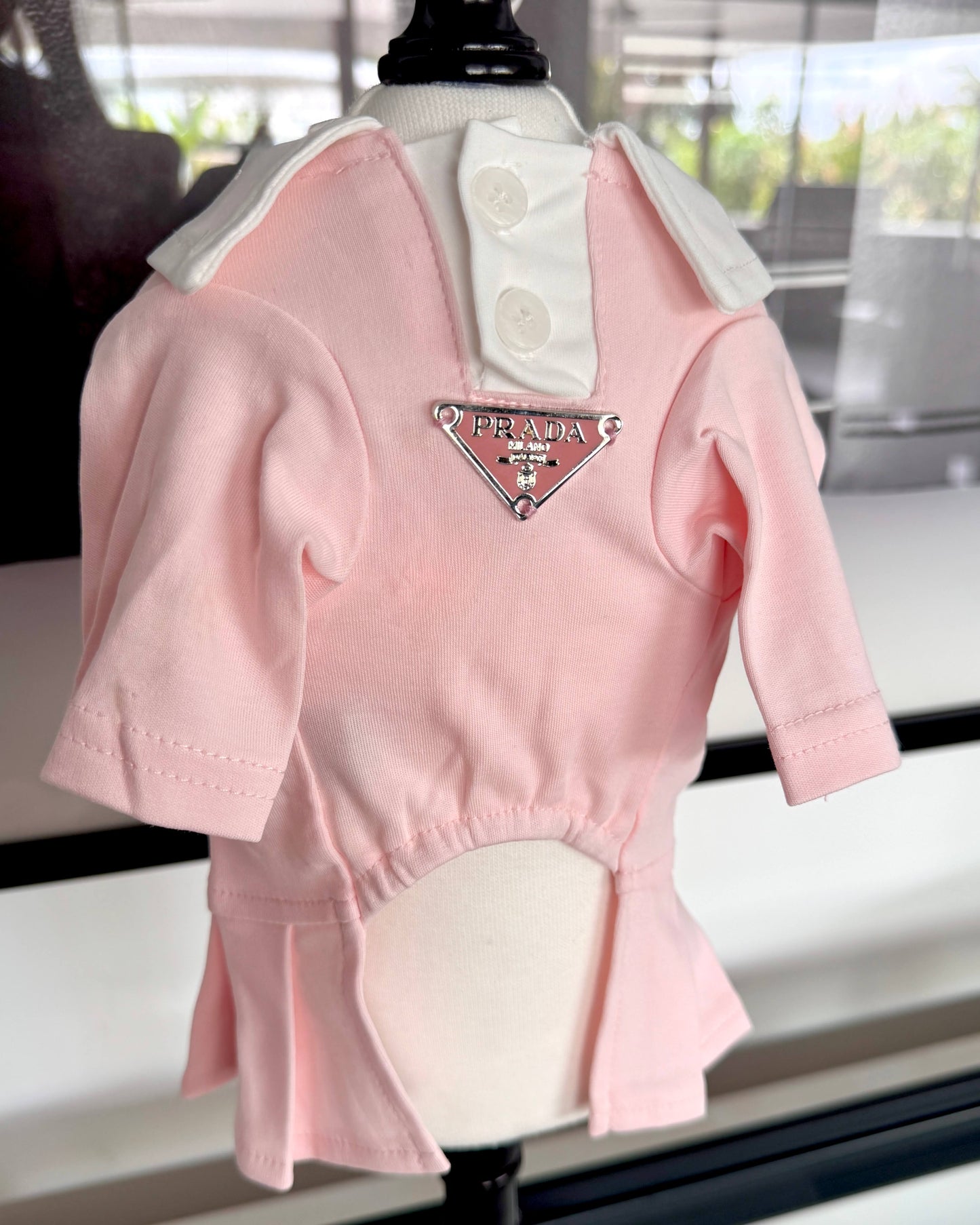 Pawda Polo Dress Pink